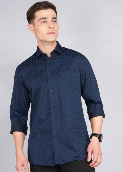 Allen Solly Men Solid Casual Black Shirt