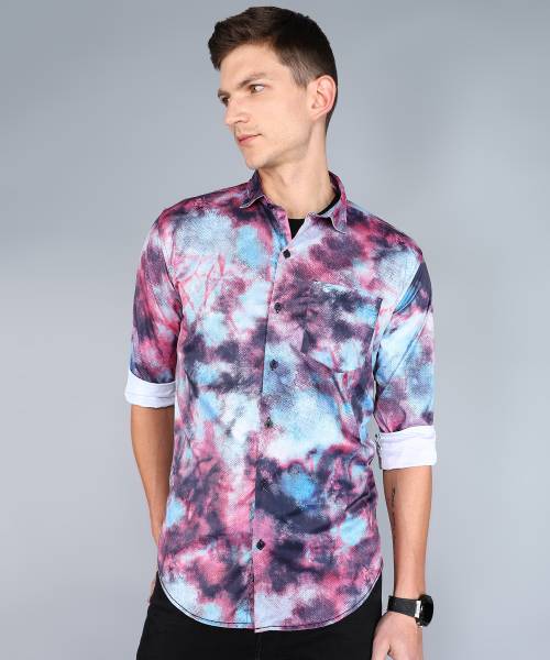 Sports 52 Wear Men Printed Casual Multicolor Shirt