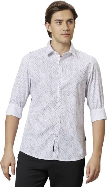 BEING HUMAN Men Printed Casual Black Shirt Price History