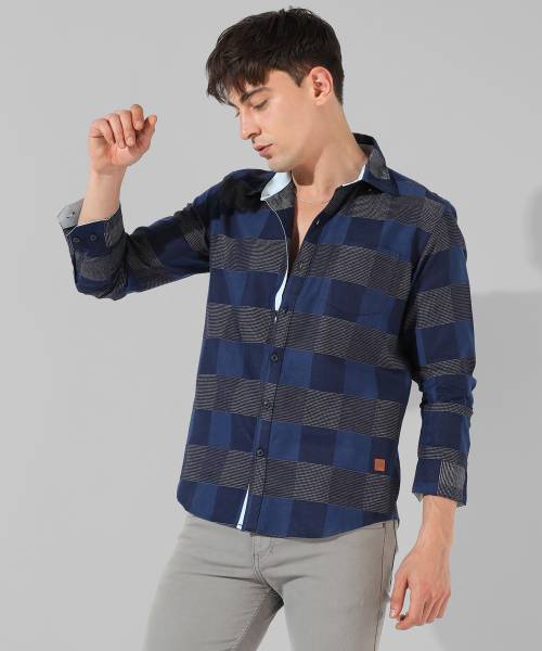 CAMPUS SUTRA Men Checkered Casual Multicolor Shirt