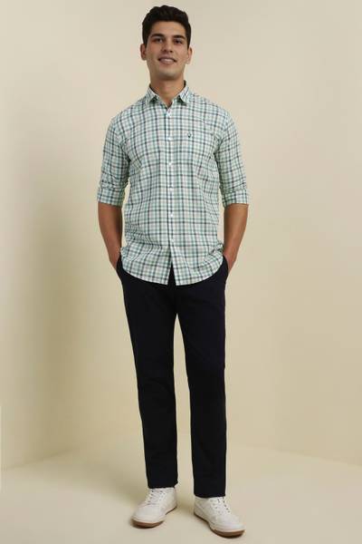 Allen Solly Men Checkered Casual Multicolor Shirt