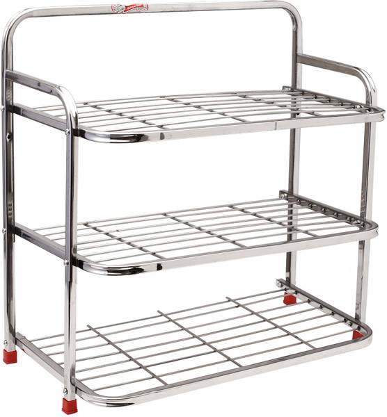 METALAC Multipurpose Stainless Steel Kitchen rack| Shoe rack Wall ...