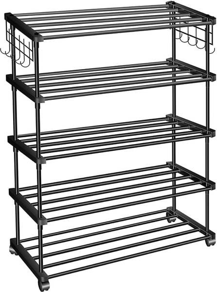 4-Tier Shoe Rack - Minimalist Detachable Shoe Organizer For Home & Dorm