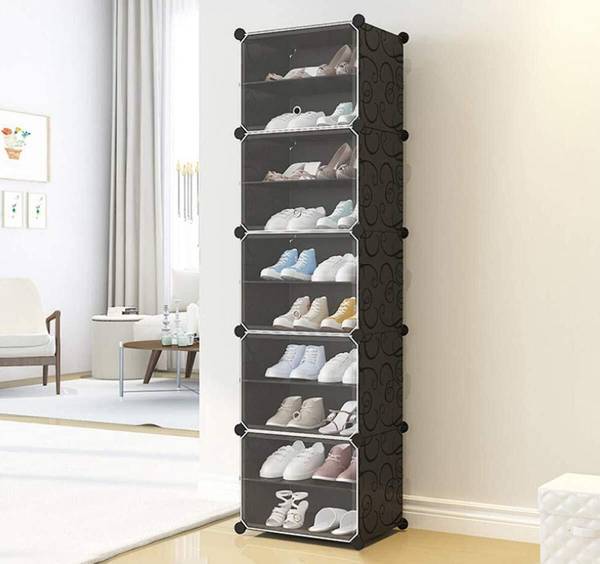 Plastic shoe rack on sale price