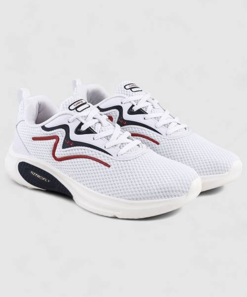 CAMPUS HANDEL Men's Sports Shoes | PU Foam Cushioning with NitroFly Comfort | Lace-Up Running Shoes For Men