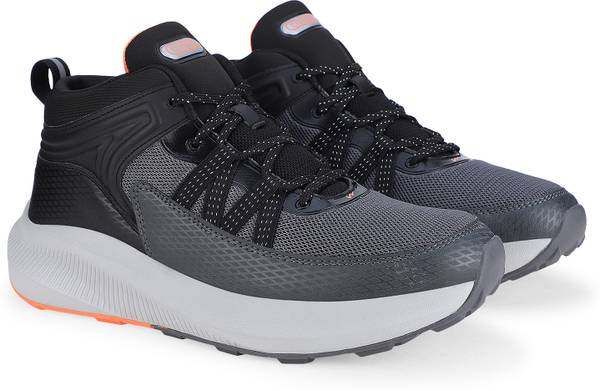 CAMPUS MARGOT Men's Sports Shoes | Comfy & Breathable Mesh Upper | High-Top Lace-Up Running Shoes For Men