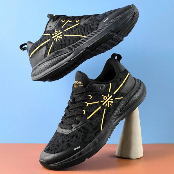 Cult Flomo Running Shoes, Engineered Mesh Upper, Breathable, Flexible, Enhanced Running Shoes For Men