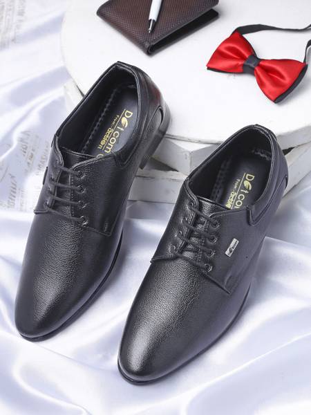 action Lightweight | Comfortable | Trendy | Daily Wear | Synthetic Leather Lace Up For Men