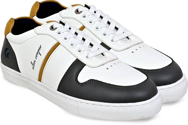 Allen Cooper Comfortable Stylish PU Casual Sneakers For Men