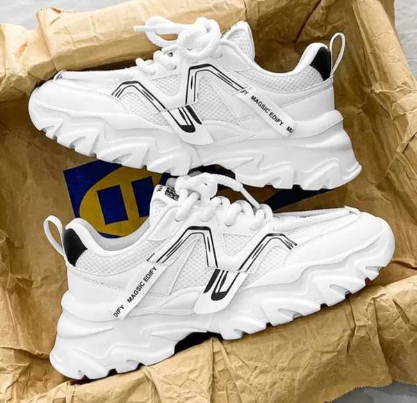 tigonis WHITE SHOES PREMIUM QUALITY SNEAKERS Sneakers For Men