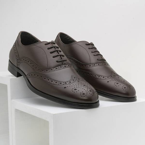 RED TAPE Formal Oxford Shoes for Men |Refined Round-Toe Shaped Real Leather Shoes Oxford For Men