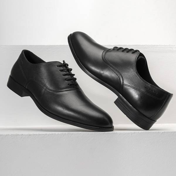 RED TAPE Formal Oxford Shoes for Men |Refined Round-Toe Shaped Real Leather Shoes Oxford For Men