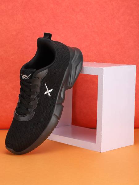 Hrx best sale black sneakers