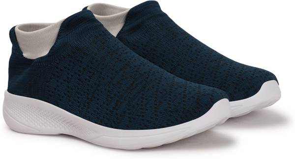 HRX by Hrithik Roshan New-22506 HANDFREE-T.BLUE L.GREY Slip On Sneakers For Men