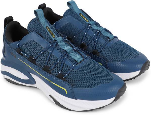 CAMPUS CAMP CYBORG Men's Sports Shoes | Comfy Moulded Insole with Mesh Upper | Lace-Up Running Shoes For Men