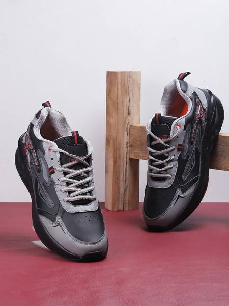 LIBERTY LEAP7X by LIBERTY MONTEX 1 BLACK Walking Shoes For Men