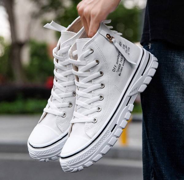Boys canvas high tops on sale