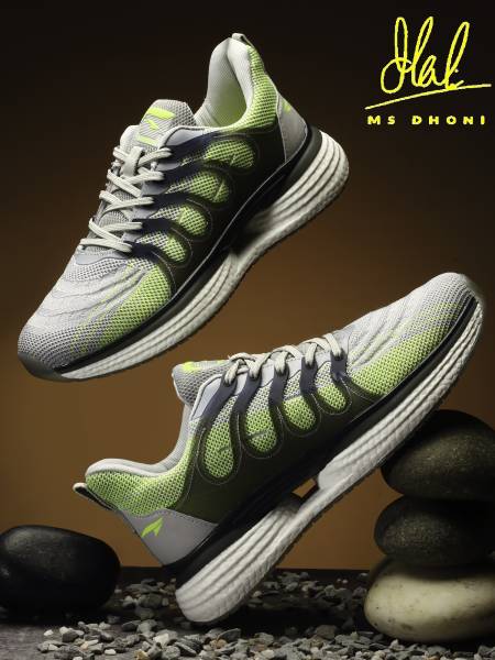 asian Airflow-02 Grey Gym,Sports,Casual,Stylish With Extra Comfort Running Shoes For Men