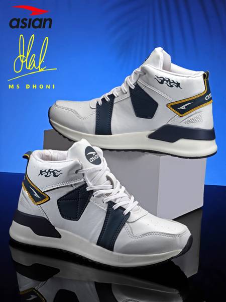 asian Casual Sneaker Shoes for Men | Soft Cushioned Insole || Target-03 High Tops For Men
