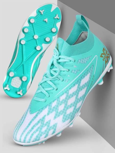 VECTOR X Europa 2.0 3D Texture TPU Fusing Upper with TPU Sole Primeknit Sock for Grip Football Shoes For Men