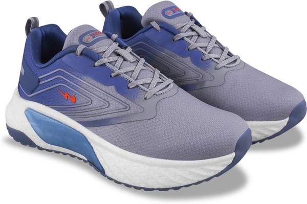 CAMPUS FORRST Men's Sports Shoes | Cushioned Footbed | Nitroboost Technology | Lace-Up Running Shoes For Men