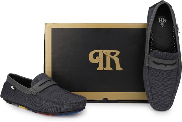 SWAYZ Light Weight Flexible Mesh Knit Loafers Loafers For Men