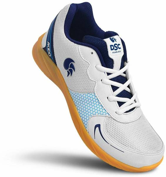 DSC Akido Badminton Shoes, Size: 10UK/ 11 US/ 44EU, Better Fit Badminton Shoes For Men