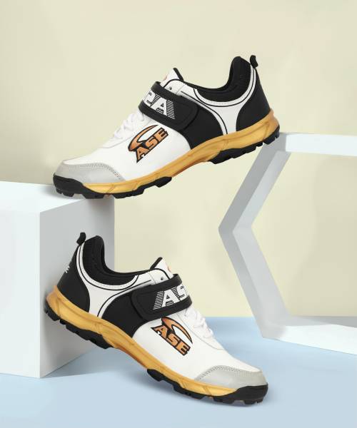 ASE AgileStriker Youth Cricket Shoes with Velcro Closure Cricket Shoes For Men