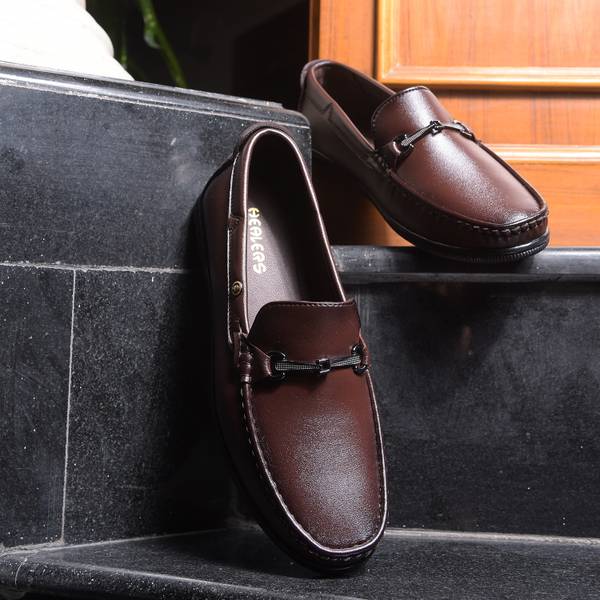 LIBERTY Healers BME-1 Casual Slip-on Shoes With PU Upper | Rubber Sole Comfortable Loafers For Men