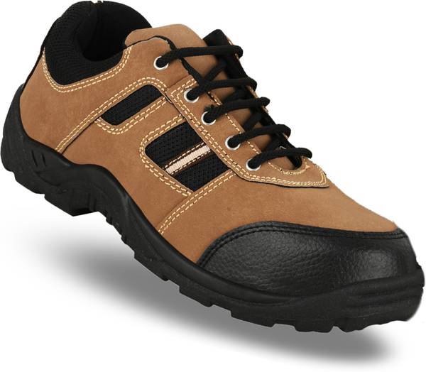 Elecant Industrial Safety Shoes PVC Sole With Steel Toe Protection For Men