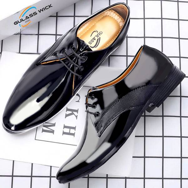 GULASS WICK Men's Party Wear Formal Shoes Lace Up For Men