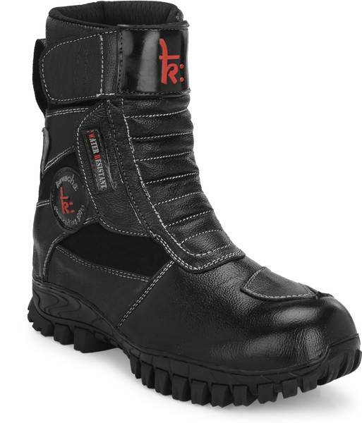 kavacha Classic Bike riding /Motorcycle boot/ biker boots ,with steel ...