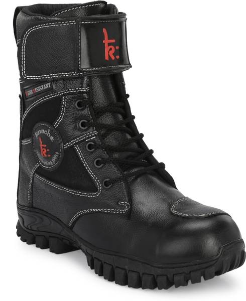 kavacha Bullet (8 inch) Bike riding /Motorcycle boot/ biker boots Boots For Men
