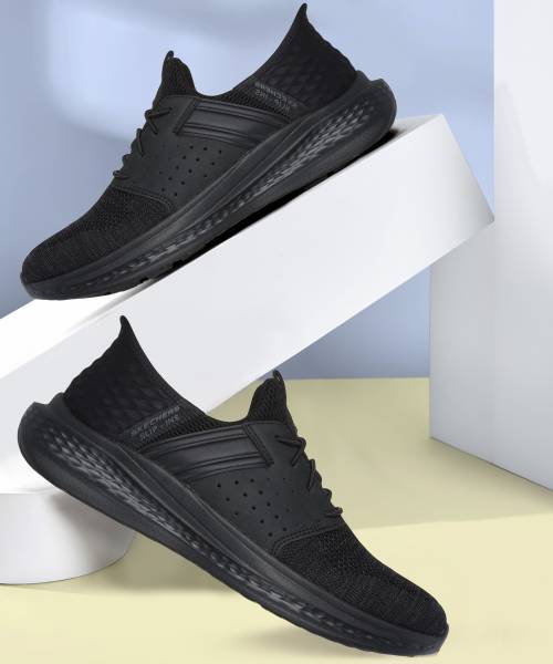 Skechers Skechers SLIP-INS RF: SLADE - OCON Casual Sneakers for Mens, Black- 210811-BBK Sneakers For Men