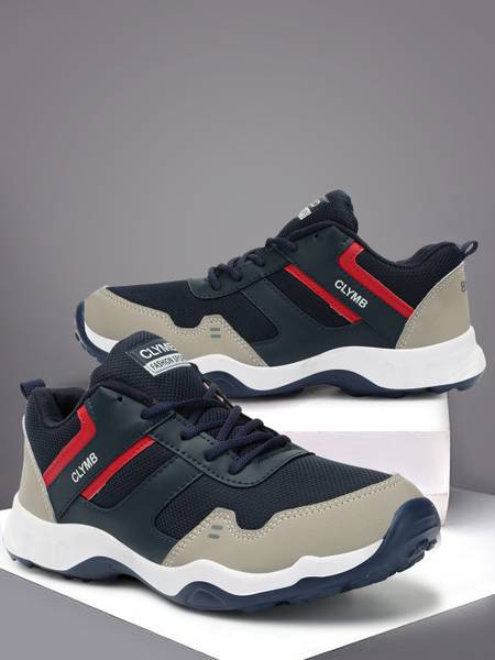 Clymb men's black running sports hotsell shoes