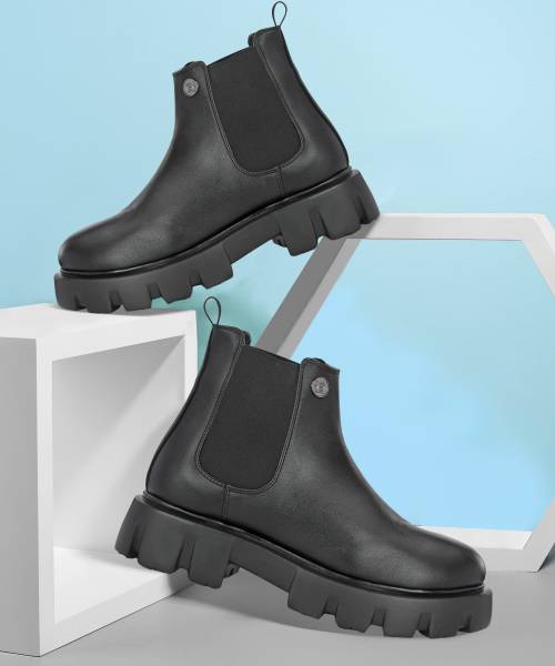 EEGO ITALY Chunky Chelsea Boots For Men