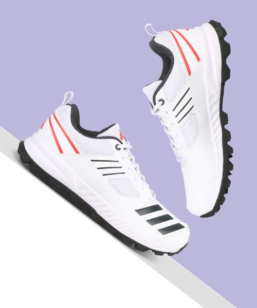 adidas gazelle silver green womens Adidas Cri Hase 23 M Cloud White / Legend Ivy / Solar Red Cricket Shoes main image 1