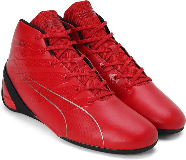 PUMA Ferrari Carbon Cat Mid Sneakers For Men