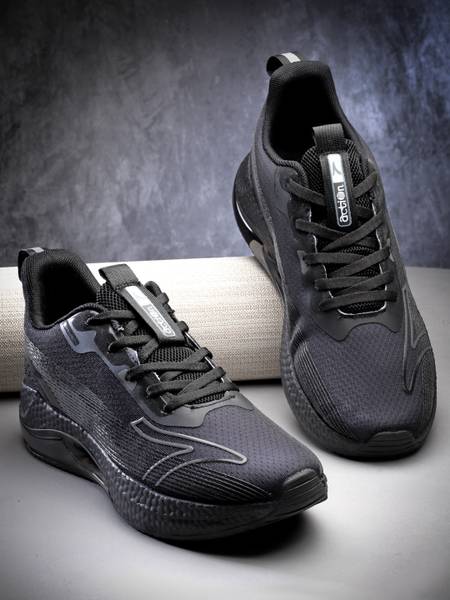 action NITRO 611 Lightweight,Comfortable,Trendy,Running, Breathable,Gym Lace-Up Running Shoes For Men