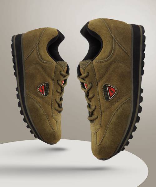 Lakhani Pace Suede Leather Sports Walking Shoes For Men Price History