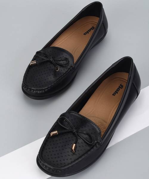 Bata loafer cheap shoes for womens
