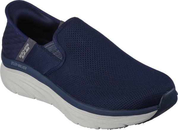 Skechers Skechers D'LUX WALKER - ORFORD Casual Slip On Shoe for Mens, Navy- 232455-NVY Sneakers For Men