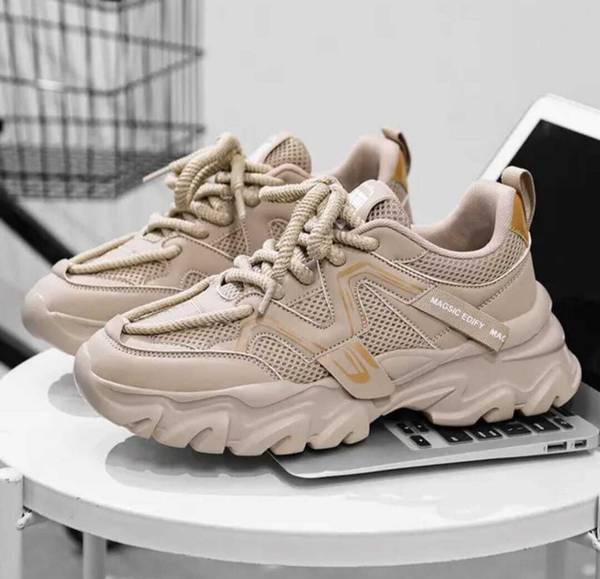 tigonis TAN SHOES PREMIUM QUALITY SNEAKERS Sneakers For Men