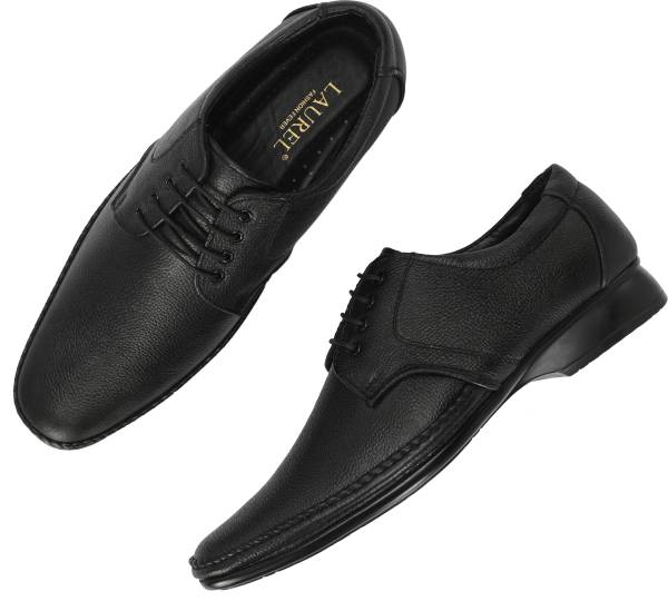 LAUREL FASHION FEVER Stylish and comrtable Leather Formal shoe for men Derby For Men