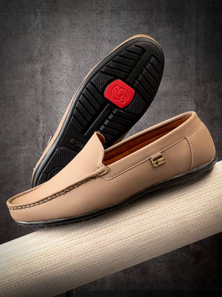 action Lightweight | Comfortable | Trendy | Daily Wear | Synthetic Leather Loafers For Men