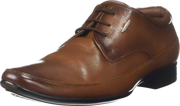Red chief tan formal shoes store