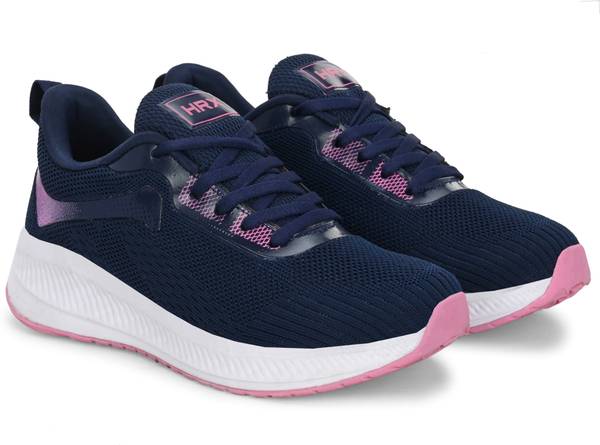 HRX by Hrithik Roshan women Lace up Running shoes Navy Blue Running Shoes For Women