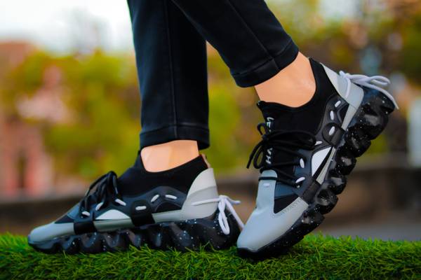 TST BLACK_Yellow_ Running Shoes For Men