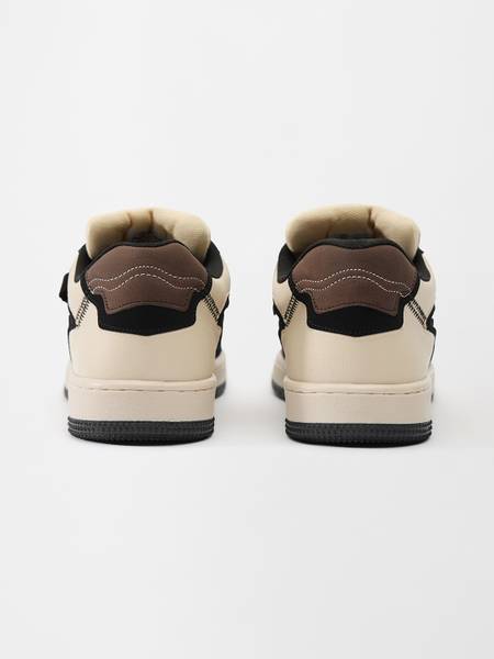 The Souled Store Urban Blaze: Mocha Sneakers For Men