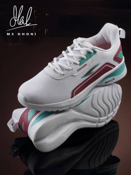 asian Firefly-08 White Gym,Sports,Walking,Training,Stylish Running Shoes For Women